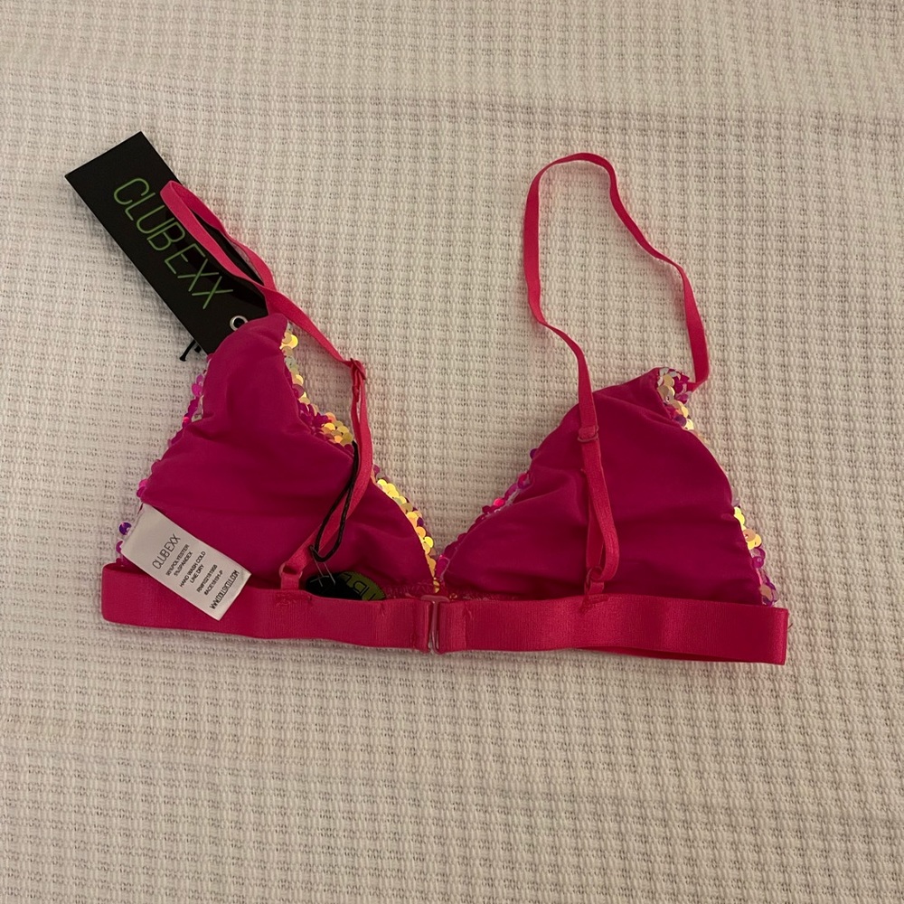Dollskill club exx sequin bralette xxs - Picture 2 of 2